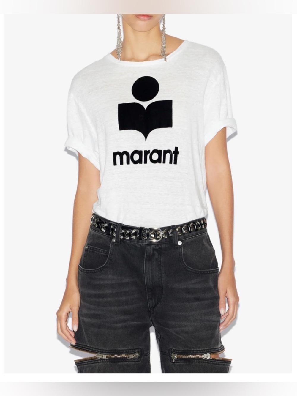 Isabel Marant Zewel Linen T-Shirt